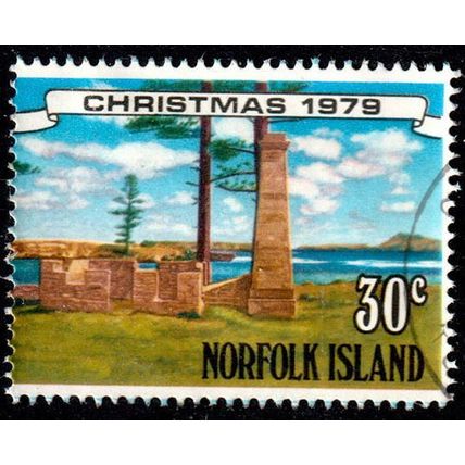 Norfolk Island 1979 Christmas 30c Used Stamp