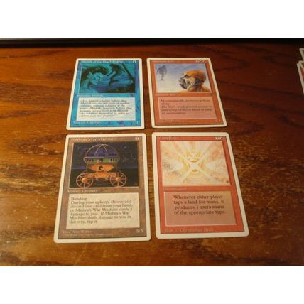 Magic The Gathering, MTG, 20-Cards,Different, 1994-2010, g-nm, White Border, (C)