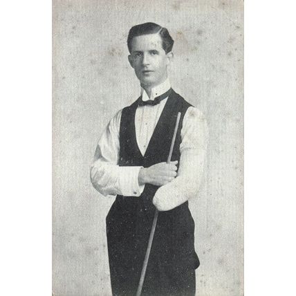 One Handed Old Pool Champion Old Photo Postcard & More