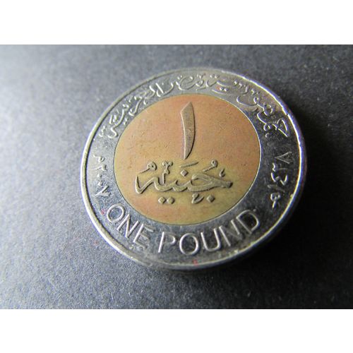 2007 EGYPT ONE POUND FREE POST. AO