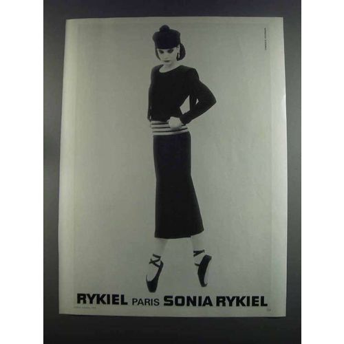 1982 Sonia Rykiel Fashion Ad