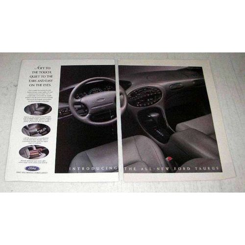 1996 Ford Taurus LX Car Ad - Soft to The Touch