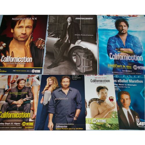 DAVID DUCHOVNY 82x Clippings Covers