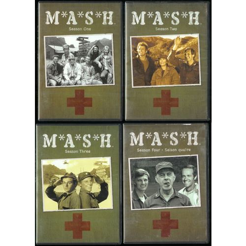 M*A*S*H Lot of Seasons 1 to 4 Used Dvd Sets