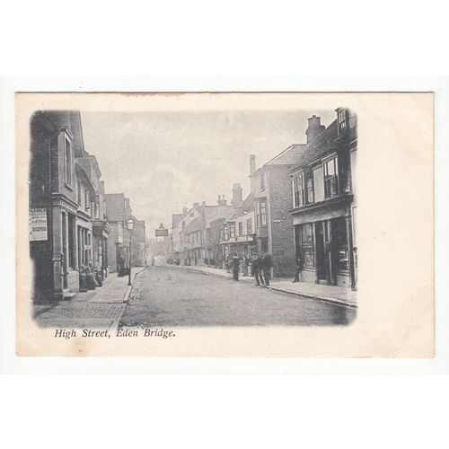 High Street Edenbridge Postcard Kent