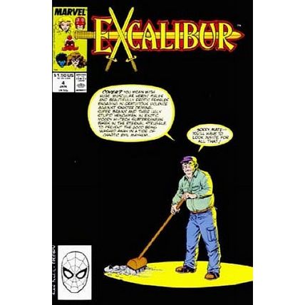Excalibur (Vol 1) # 004 VFN+ ORIG US COMICS