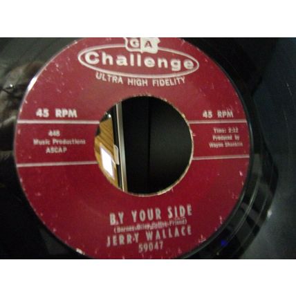 Jerry Wallace-Primrose Lane / By Your Side-45rpm-1959-VG+