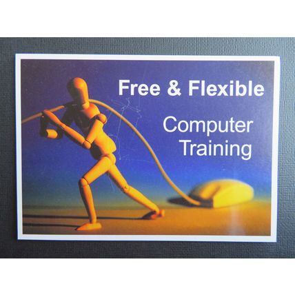 Free & Flexible Computer Training, Rugby College, Rugby, Warwickshire Postcard