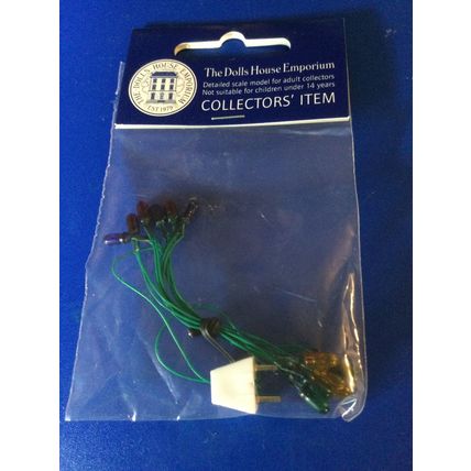 Christmas Tree Coloured Lights Dolls House Emporium 1:12th scale miniature