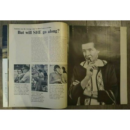 Life Magazine October 30 1970 Dick Cavett, Ronald Reagan, Halloween - Fast Ship!
