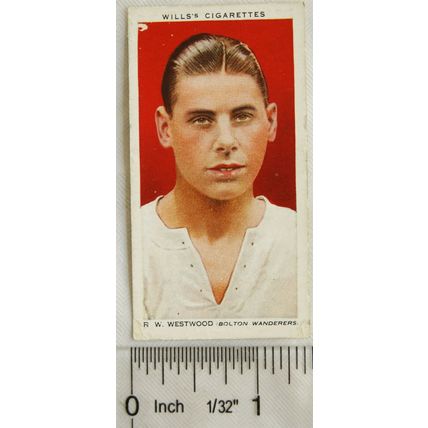 1935 Wills Association Footballers No. 48 R. W. Westwood