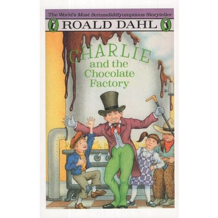 Roald Dahl Charlie & The Chocolate Factory 1988 Book Postcard