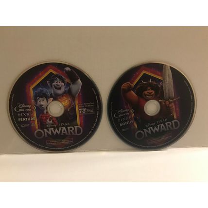 Disney Pixar Onward Two Blu-Ray Discs (Feature & Bonus Disc)