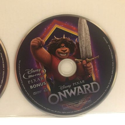 Disney Pixar Onward Two Blu-Ray Discs (Feature & Bonus Disc)