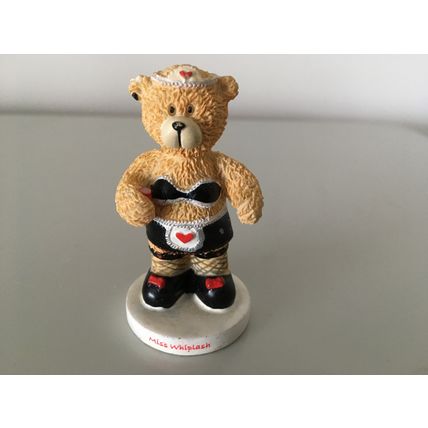 BEAR FIGURINE - MISS WHIPLASH