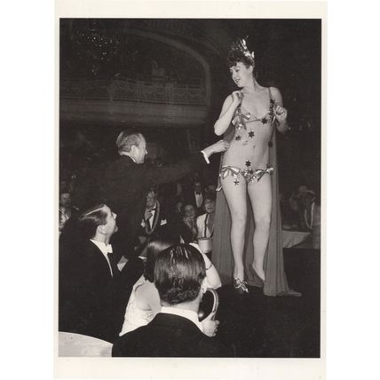 Gypsy Rose Lee WW2 Erotic Military Fundraising Dancer Photo Postcard
