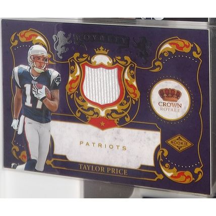 2010 Crown Royale SHANE VEREEN (Patriots) Rookie Royalty Materials #12 81/299