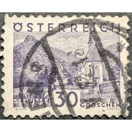 STAMP Austria SG684 1932 30g Seewiesen Used