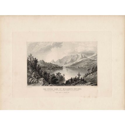 Upper Lake Of Killarney, Co Kerry, Ireland, Book Illustration (Print), 1832