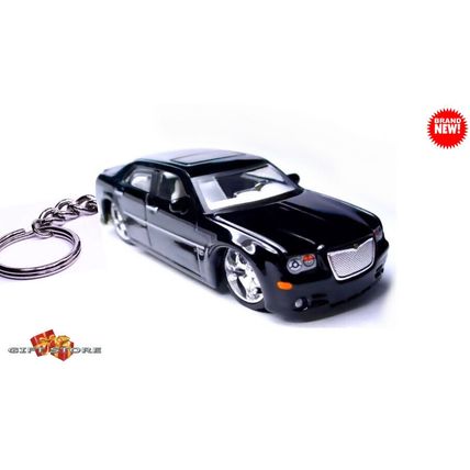 VERY RARE KEYCHAIN BLACK CHRYSLER 300C CUSTOM Ltd Ed. GREAT GIFT NOVELTY