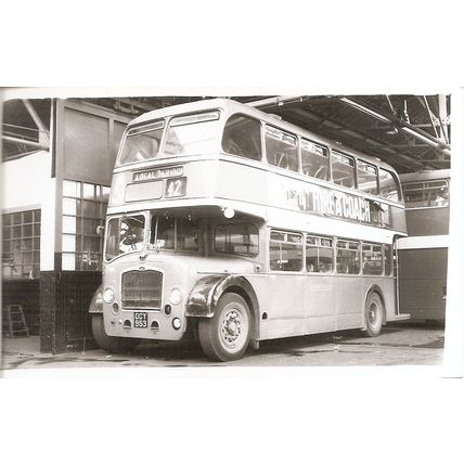 Black & White Photo of Thames Valley Traction Co. Ltd. - OCY 953 ex United Welsh