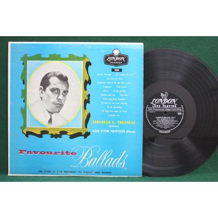 Thomas L. Thomas/Newton - Favourite Ballads - London 5256 - EX