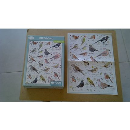 BIRDSONG by Madeleine Floyd Jigsaw Puzzle (1000 Piece) Otter House (2020)