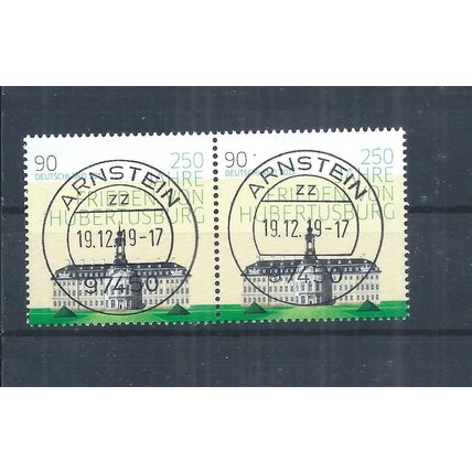 Germany Stamps 2013 Hubertusberg Peace Treaty used pair. SG 3830 (AR410)