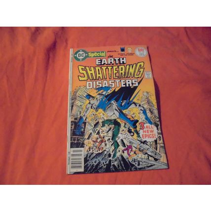 DC SPECIAL # 28: EARTH SHATTERING DISASTERS! VF/NM! Batman! Aquaman! 1977!!
