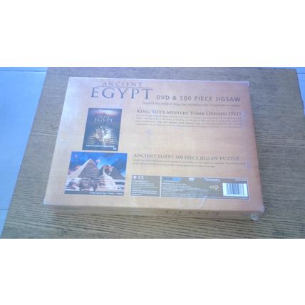 ANCIENT EGYPT - DVD & JIGSAW (500 Piece) Demand Media - NEW & SEALED