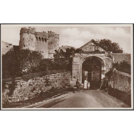 Carisbrooke Castle, Isle of Wight, c.1910 - Joseph Welch RP Postcard