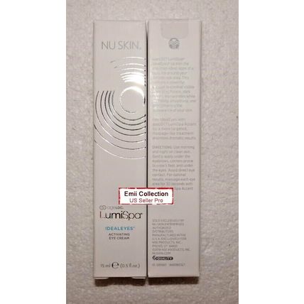 Nu Skin Nuskin LumiSpa IdealEyes Ideal Eyes Cream 0.5fl oz 15 ml Box New