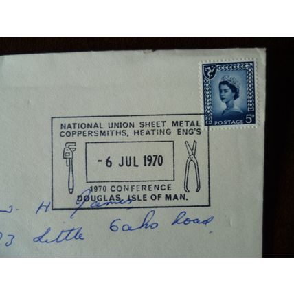 1970 GB IOM National Union Sheet Metal Copper Conference 5 illustrated covers