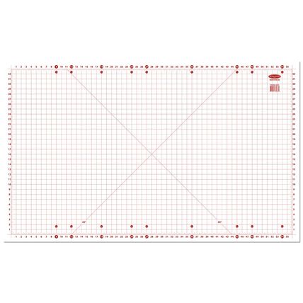 USA Cutting Mat with Grid (38233), 59 Inch by 36 Inch, for Sullivans Home Hobby