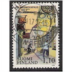 Mi 847: Centenary of Freedom of Trade in Finland.
