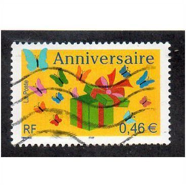 FRA 2002 46c 'GREETING STAMPS' FINE USED (EBID20325)