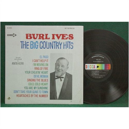 Burl Ives - The Big Country Hits - DL 74972 - EX+