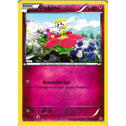 Pokemon XY Flashfire - #62/106 - Flabebe