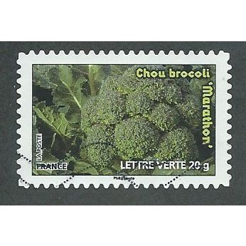 FRA 2012 ( LETTER 20g) 'GREEN VEGETABLES ' FINE USED (EBID41-168)