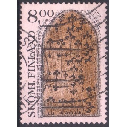 Finland 1983 - 8m - Arsenal Door Hollola Church - used