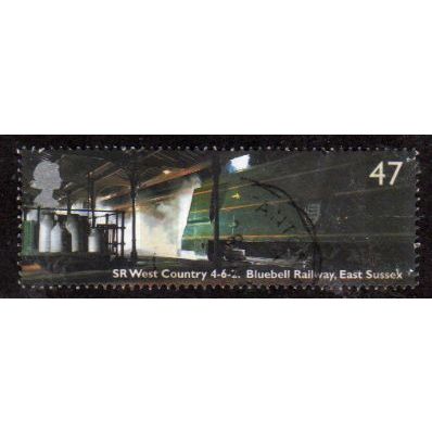 Great Britain 2004 Classic Locomotives SR 47p Bluebell Used SG 2421 Sc2176 stamp