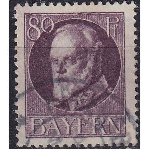 GERMANY Bayern Bavaria [1916] MiNr 0103 II A ( O/used )
