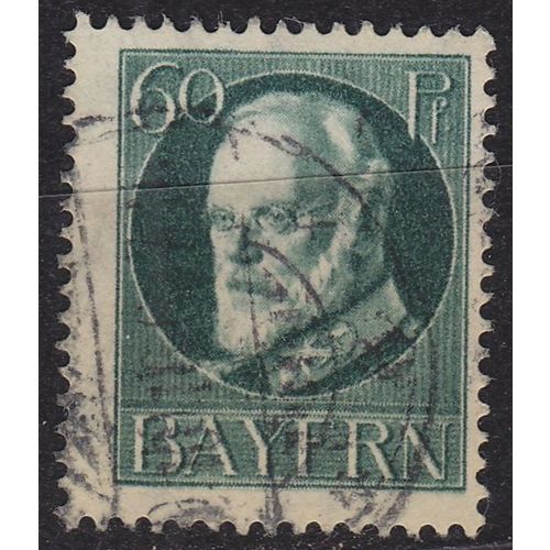 GERMANY Bayern Bavaria [1916] MiNr 0102 II A ( O/used )