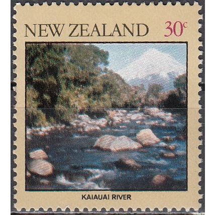 New Zealand 1981 Michel 822 O Cote (2005) 0.40 Euro Paysage rivière Kaiauai