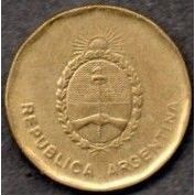 Coins. Argentina 1987 10 centavos Value