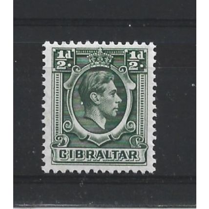 Gibraltar.SG121 1/2d King George VI.Mounted Mint.Feb24
