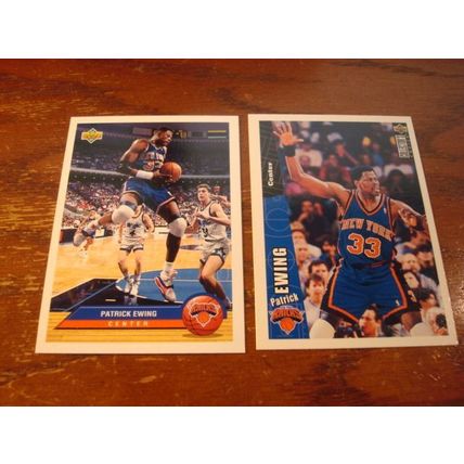 1993-1996 Upper Deck, 7-Cards, PATRICK EWING, Knicks, HOF,