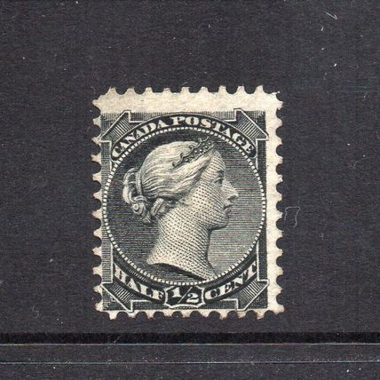 Canada - 1882-97 - ½c Black (sg101) Mint No Gum