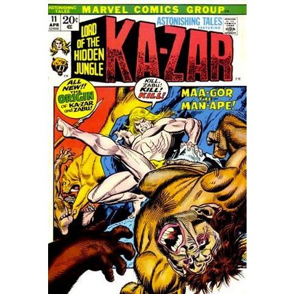 Astonishing tales Comics on DVD