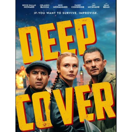 Deep Cover 2025 Original Movie New DVD with Slipcover Region Free